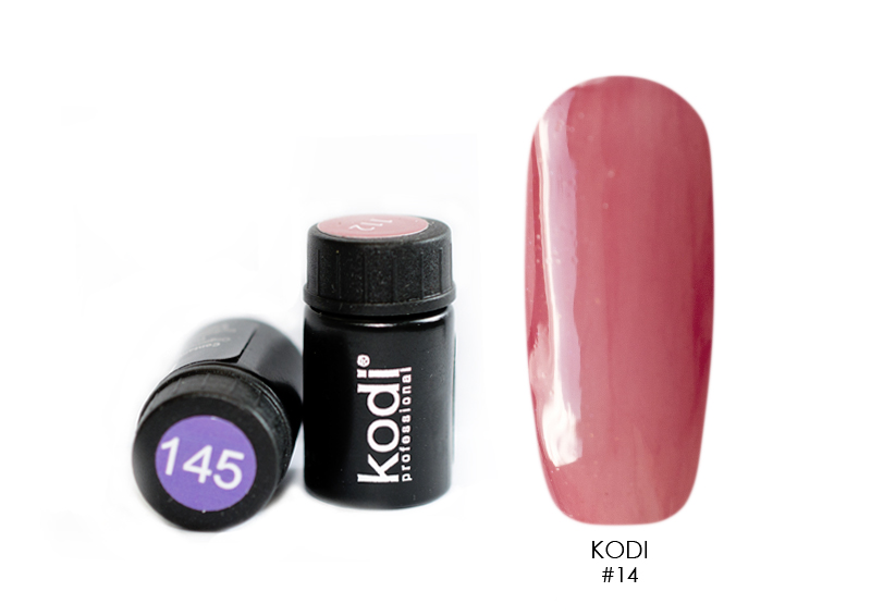Kodi, цветная гель-краска биогель с липким слоем (№14), 4 мл