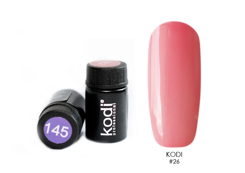 Kodi, цветная гель-краска биогель с липким слоем (№26), 10 мл
