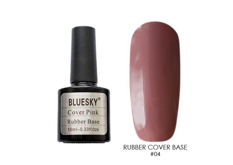 Bluesky, Rubber base cover pink - камуфлирующая каучуковая основа, база (№04), 10 мл
