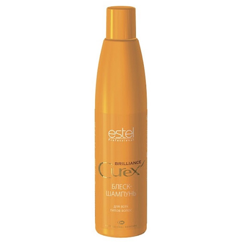 Estel, Curex Brilliance - блеск-шампунь для всех типов волос, 300 мл