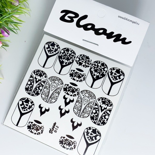 Bloom, слайдер-дизайн B12 Bloom, слайдер-дизайн B12