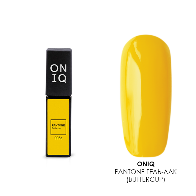 ONIQ, PANTONE гель-лак (Buttercup), 6 мл