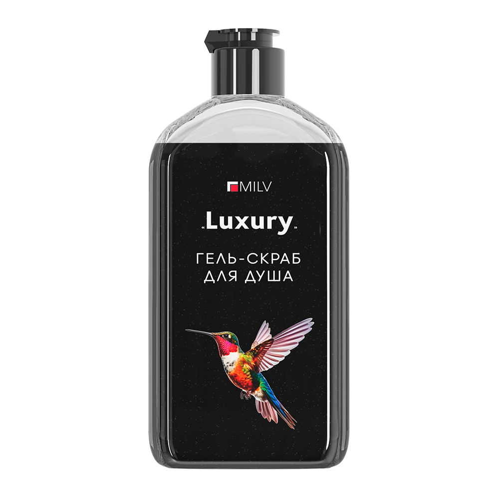 Milv, гель-скраб для душа "LUXURY", 340 мл Milv, гель-скраб для душа "LUXURY", 340 мл
