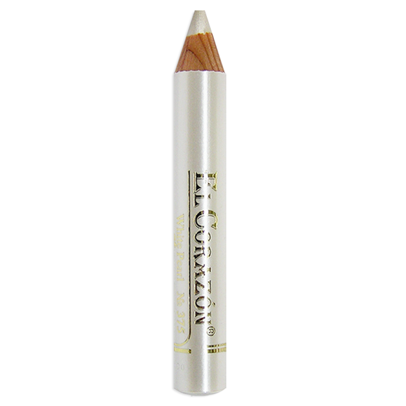 El Corazon, тени-карандаш для век (№375 White pearl)