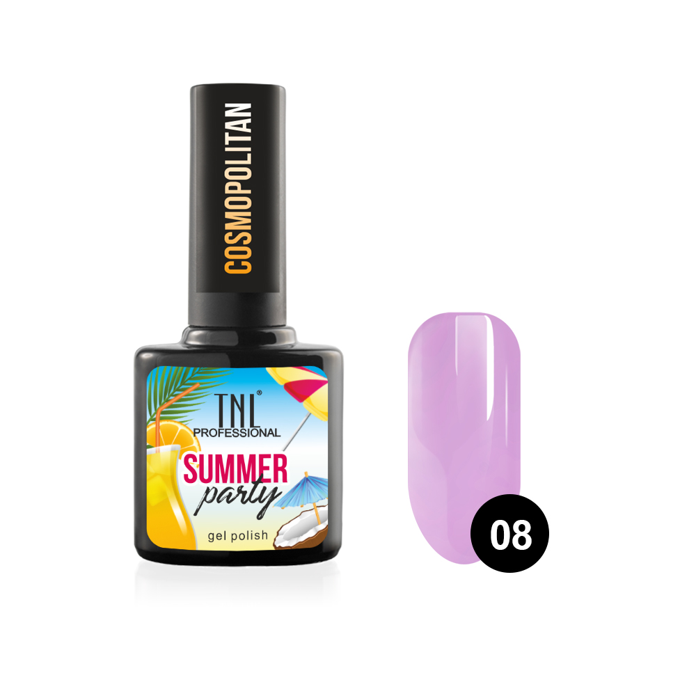 TNL, гель-лак (Cosmopolitan №08), 10 мл TNL, гель-лак (Cosmopolitan №08), 10 мл
