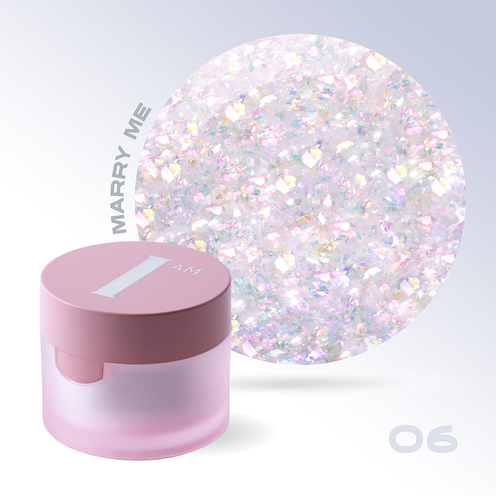 I am, гель-лак с эффектом Marry me №06, 5 мл