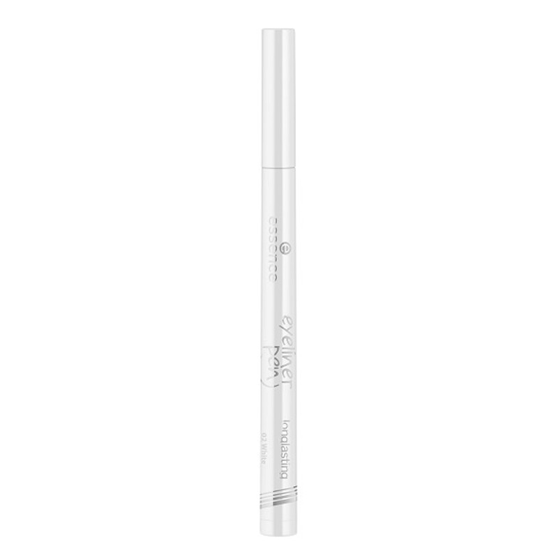 Essence, eyeliner pen longlasting — подводка для глаз (белый т.02)