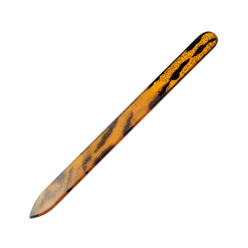 Irisk, Пилка стеклянная цветная "Фантазия" (Леопард №03), 14 см