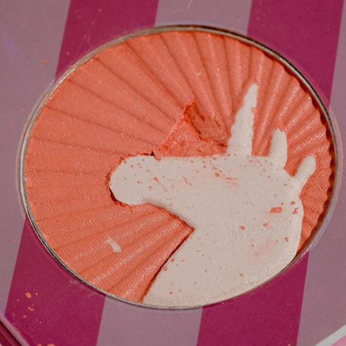 УЦЕНКА, Beauty Fox, запечённые румяна "Queen of gllamaour" (натурально-розовый)