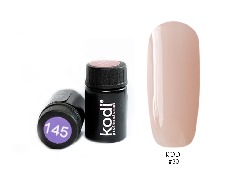 Kodi, цветная гель-краска биогель с липким слоем (№30), 4 мл