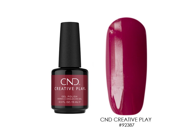 CND Creative Play Gel, гель-лак (№416 Currantly Single), 15 мл