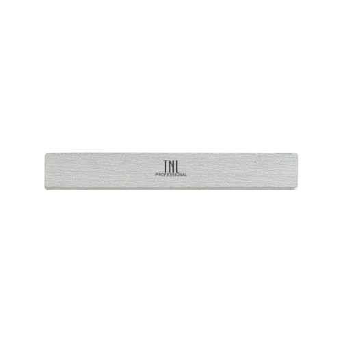 TNL, Пилка для ногтей в индивидуальной упаковке (широкая, серая, 100/180)