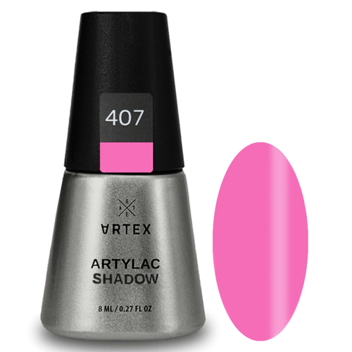 Artex, Artylac shadow - прозрачный гель-лак для тонировки ногтей (№407), 8 мл