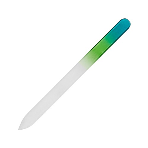 Irisk, Пилка стеклянная двухцветная (Сине-зеленая №02), 14 см