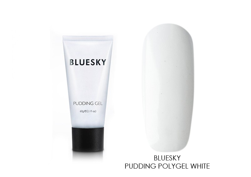 Bluesky, Pudding polygel - полигель (белый), 60 мл Bluesky, Pudding polygel - полигель (белый), 60 мл