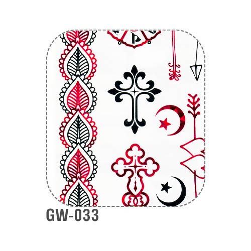 Irisk, Flash тату переводные (GW-033) Irisk, Flash тату переводные (GW-033)