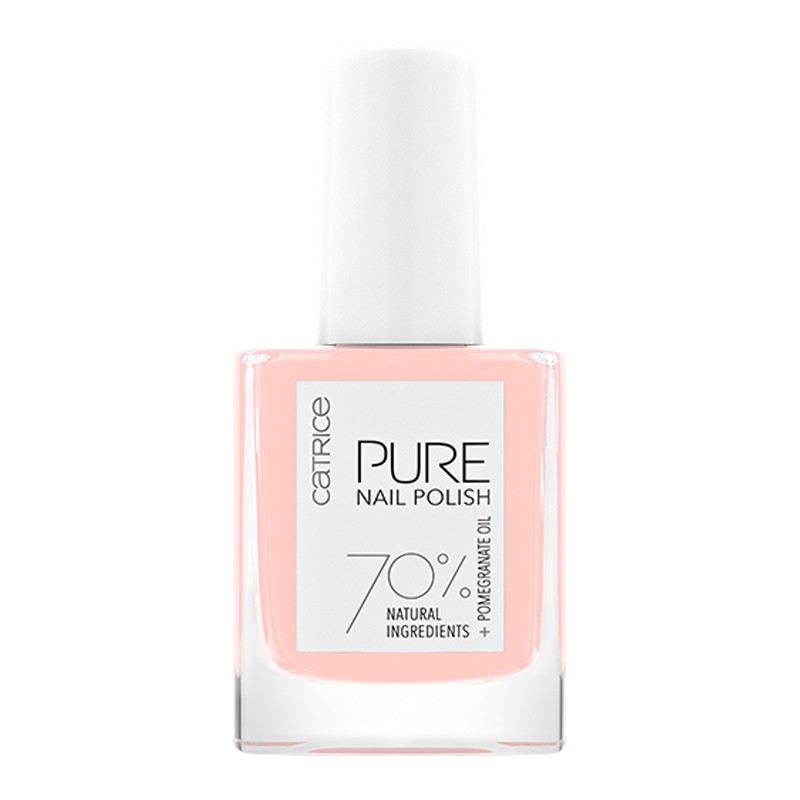 Catrice, Pure Nail Polish - лак для ногтей (01 Lightness нежно-розовый), 10 мл