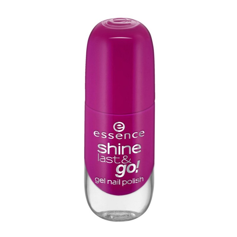 Essence, shine last & go! — лак для ногтей (фуксия т.21), 8 мл