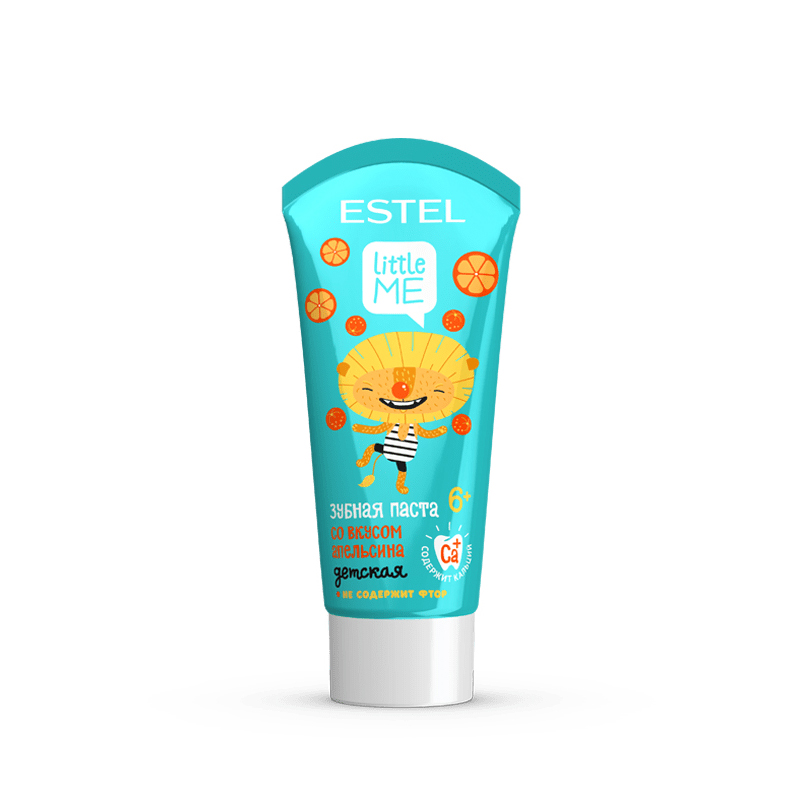 Estel, LITTLE ME - детская зубная паста со вкусом апельсина, 60 мл