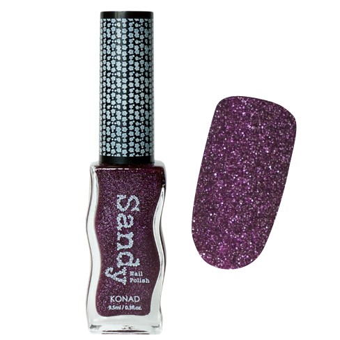 Konad, Sandy Nail - лак для ногтей (Glitter Purple SDP14), 9,5 мл
