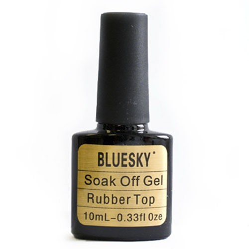 Bluesky, Rubber top coat - каучуковое завершающее покрытие, топ, 10 мл