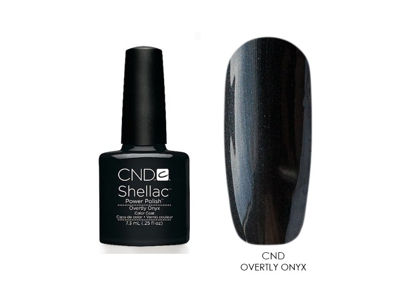 CND Shellac, гель-лак (Overtly Onyx №049), 7,3 мл