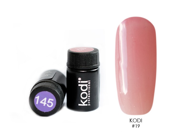 Kodi, цветная гель-краска биогель с липким слоем (№19), 4 мл