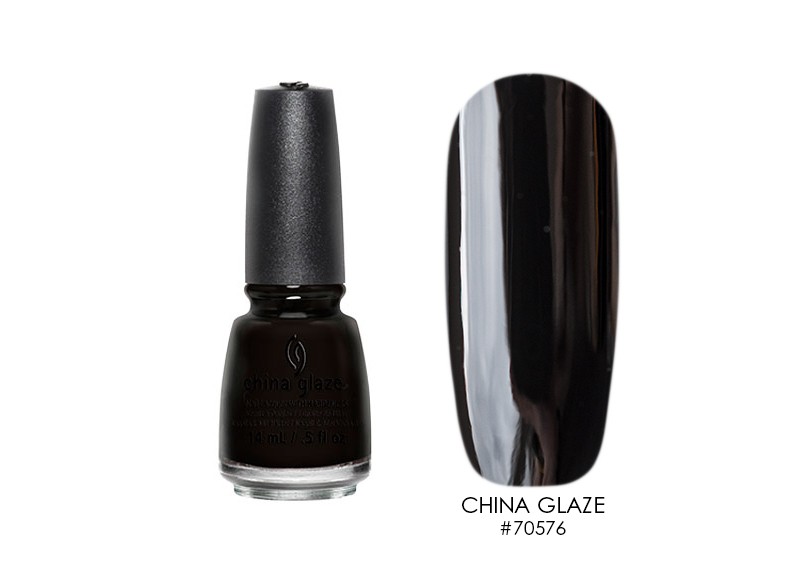 China Glaze, лак для ногтей (Liquid Leather Patent Leather Lacguer №70576), 14 мл