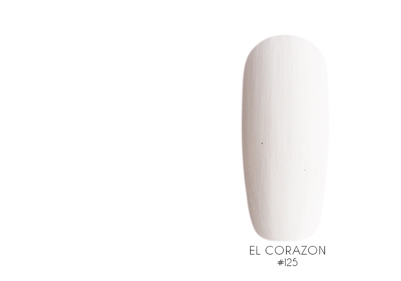 EL Corazon, лак для ногтей (Matte Effect №125), 16 мл