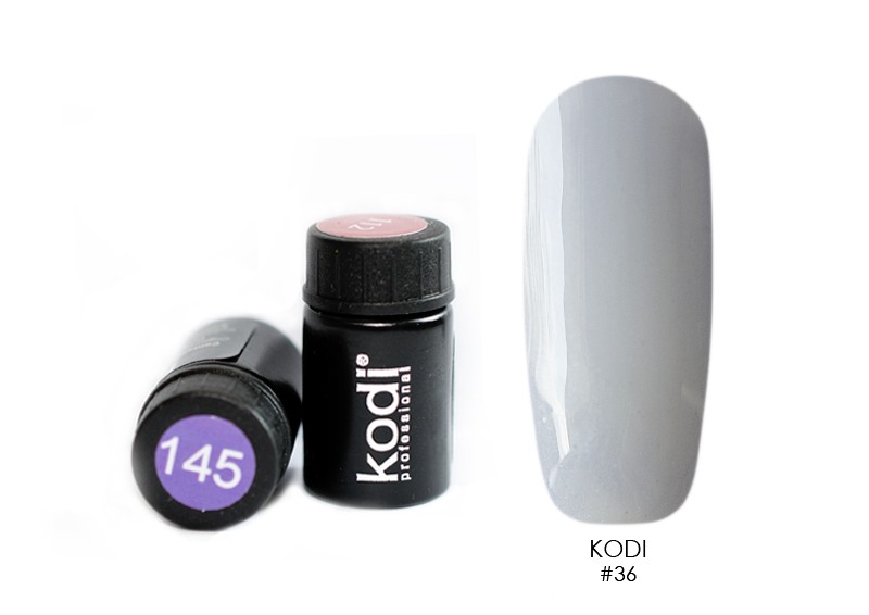 Kodi, цветная гель-краска биогель с липким слоем (№36), 10 мл