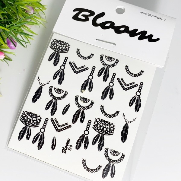 Bloom, слайдер-дизайн B4