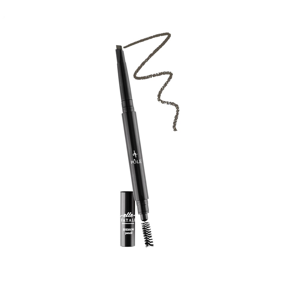 POLE, Elle Fatale - карандаш для бровей 2 в 1 (№05 Dark Brown) POLE, Elle Fatale - карандаш для бровей 2 в 1 (№05 Dark Brown)