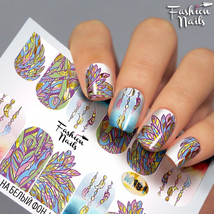 Fashion Nails, слайдер-дизайн "Metallic" №181 Fashion Nails, слайдер-дизайн "Metallic" №181