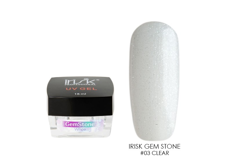 Irisk, гель Gemstone Premium Pack (Clear), 15 мл