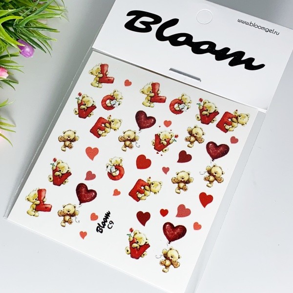 Bloom, слайдер-дизайн C9