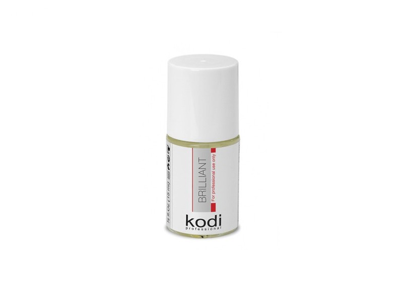 Kodi, Brilliant TC - средство 2 в 1 основа и закрепитель для лака, 15 мл