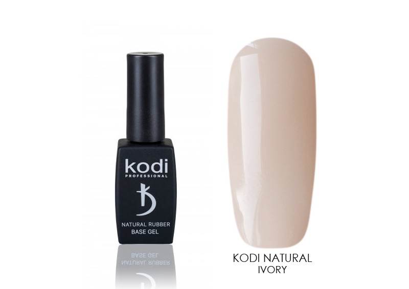 Kodi, Natural Rubber Base - камуфлирующая база (Ivory),12 мл