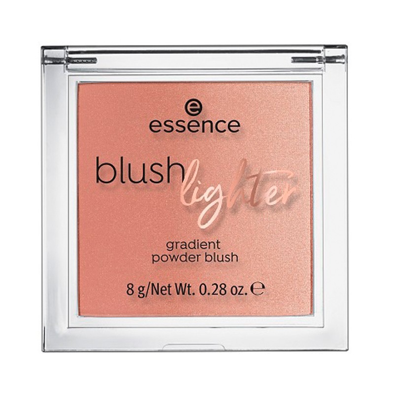 Essence, blush lighter — румяна-хайлайтер (темный нюд т.01)
