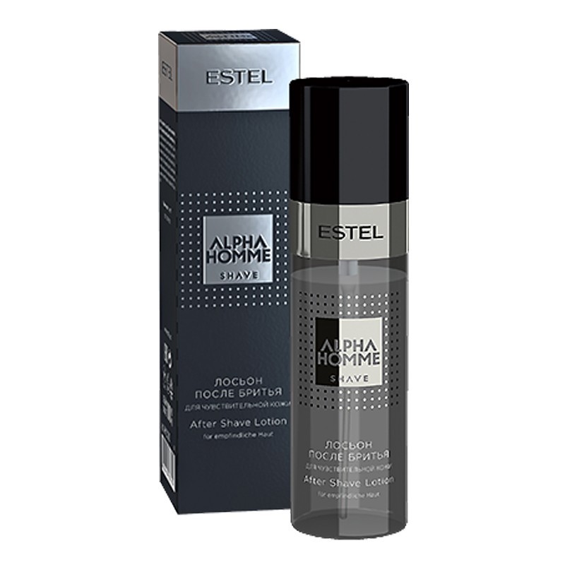 Estel, Alpha Homme Shave - лосьон после бритья для чувствительной кожи, 100 мл Estel, Alpha Homme Shave - лосьон после бритья для чувствительной кожи, 100 мл