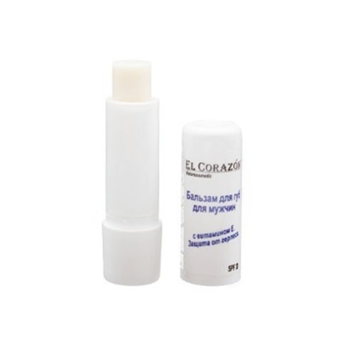 EL Corazon, Naturcosmetic - бальзам для губ мужской (витамин E, SPF 20)