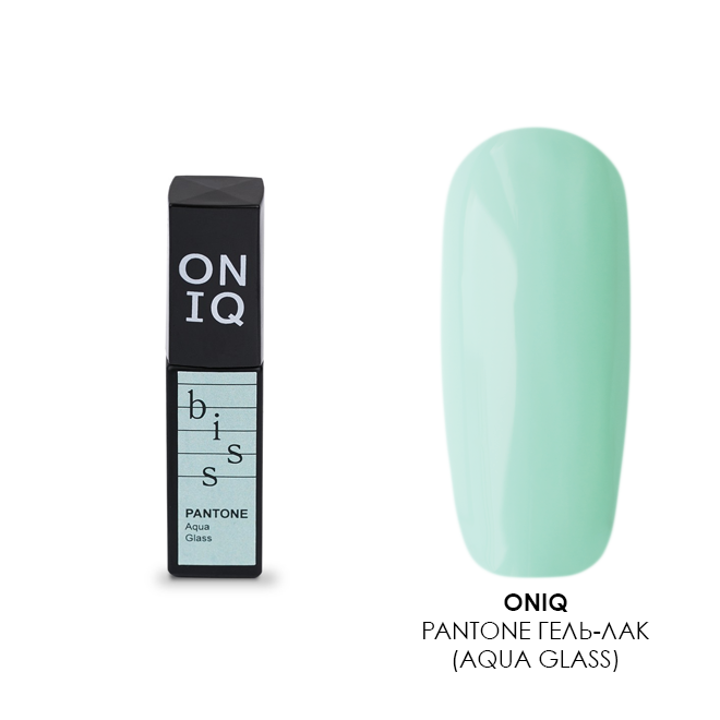 ONIQ, PANTONE гель-лак (Aqua glass), 6 мл