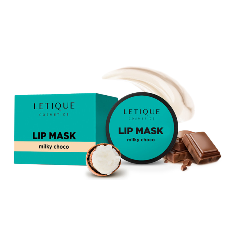 Letique, LIP MASK MILKY CHOCO - маска для губ молочный шоколад, 10 гр