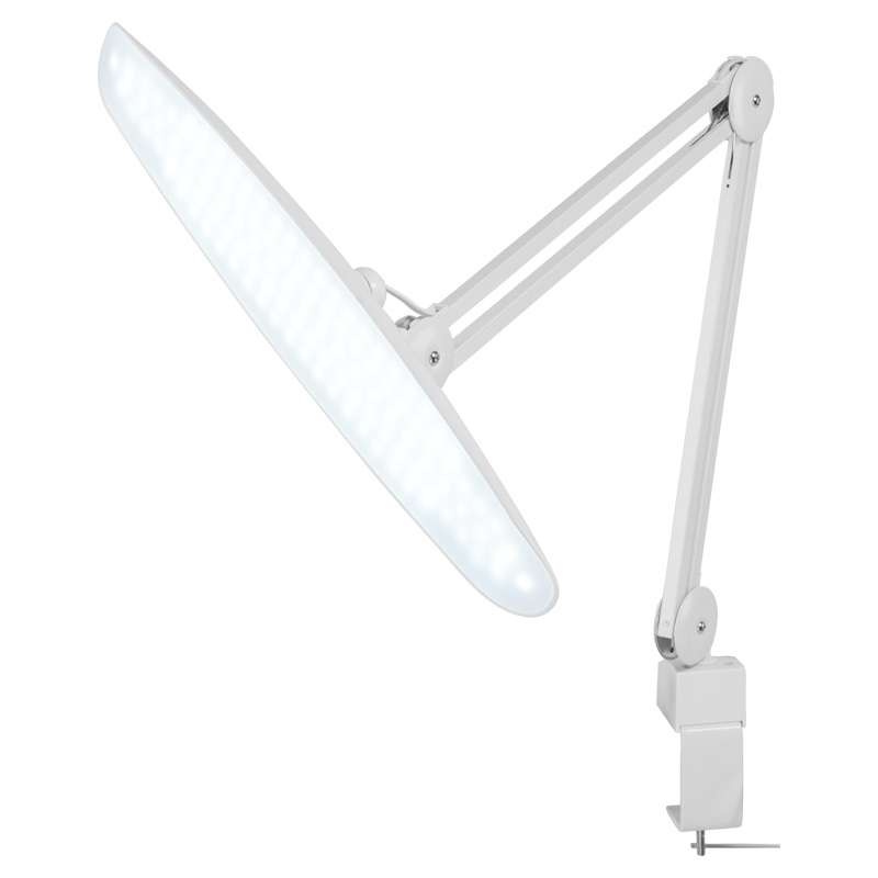Irisk, LED лампа настольная бестеневая на струбцине (отражатель 500 мм, 24 Вт)