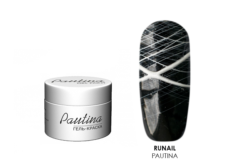 RuNail, Pautina - гель-краска (белый), 5 гр