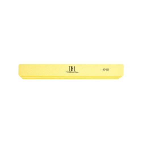 TNL, Шлифовщик в индивидуальной упаковке широкий 180/220 (желтый)