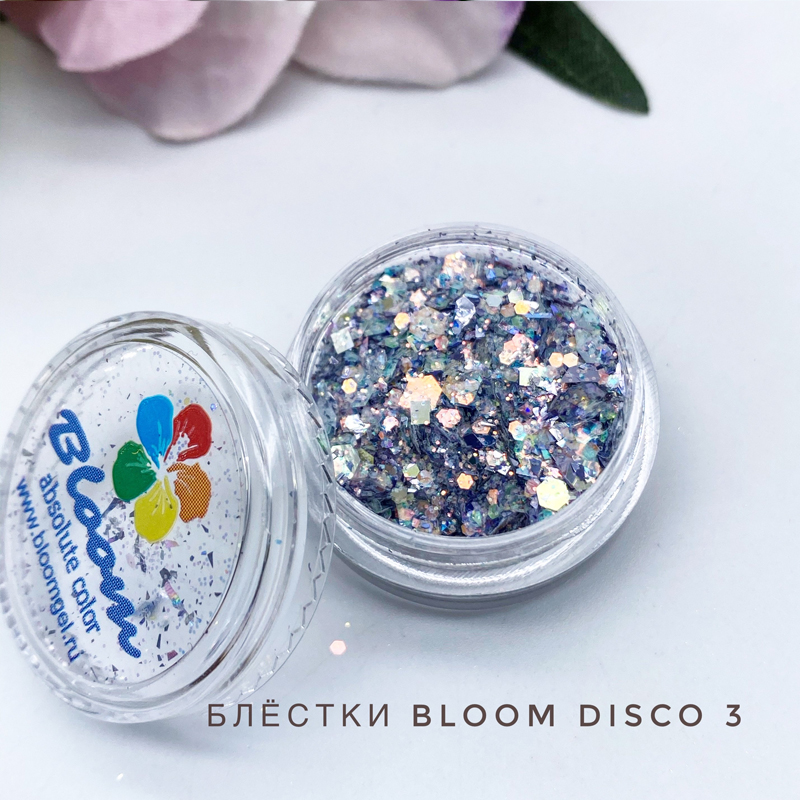 Bloom, блестки "Disco" (№3)