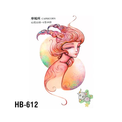 Irisk, тату для тела ЗD переводные (HB-612) Irisk, тату для тела ЗD переводные (HB-612)