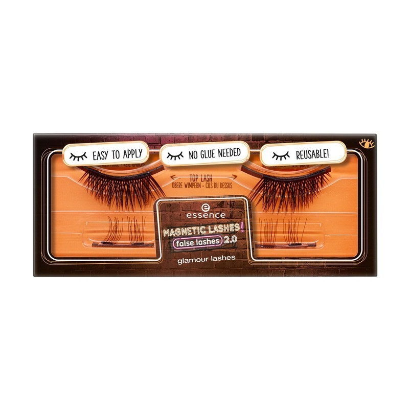 Essence, Magnetic lashes! false lashes 2.0 - накладные ресницы на магнитах (glamour lashes т.01)
