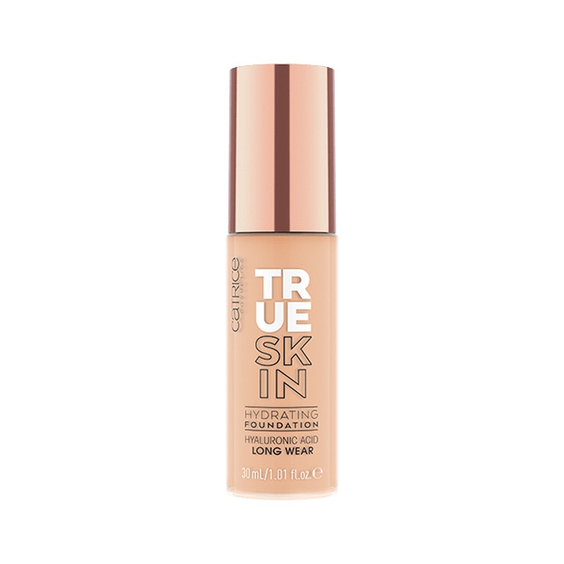 Catrice, TRUE SKIN HYDRATING FOUNDATION - тональная основа (015 Warm Vanilla ванильно-бежевый)