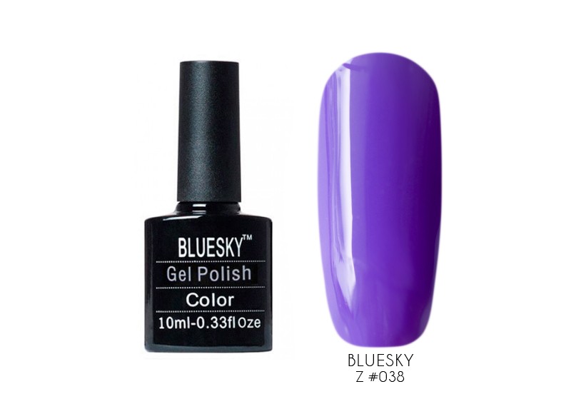 УЦЕНКА, Bluesky, гель-лак (Z 038), 10 мл